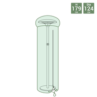 Patio Heater Waterproof Tarpaulin Cover – Green