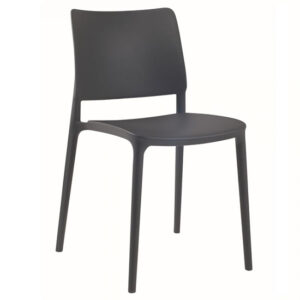 Javes Polypropylene Side Chair In Anthracite
