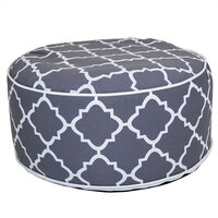Indoor/Outdoor Inflatable Foot Stool – Grey