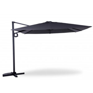 Sentra Outdoor Square 3.0M Cantilever Parasol In Grey