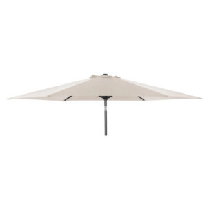 Aviro Garden Polyester Round Tilting 3.0m Parasol in Ecru
